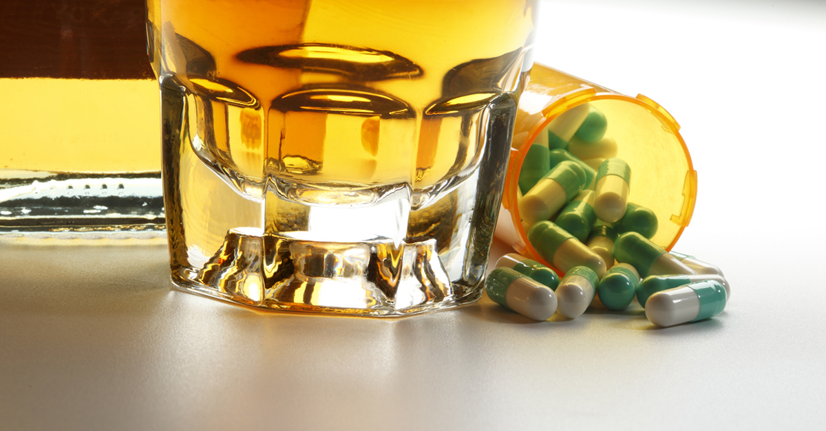 alcohol and prescription medication